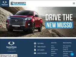 Sites similar to ssangyong.com.au