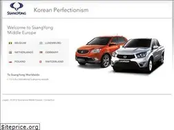 Sites similar to ssangyong.eu