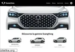 Sites similar to ssangyong.fr