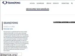 Sites similar to ssangyong.ma