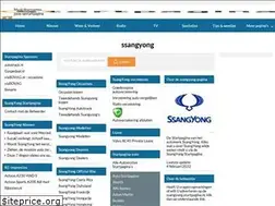 Sites similar to ssangyong.startpagina.nl