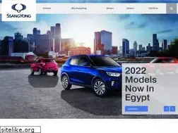 Sites similar to ssangyongegypt.com