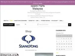 Sites similar to ssangyongspareparts.com