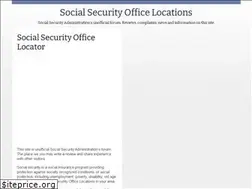 Sites similar to ssaofficelocations.com