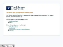 Sites similar to ssdc.ucsd.edu