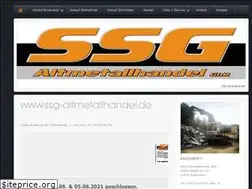 Sites similar to ssg-altmetallhandel.de