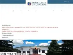 Sites similar to ssghorakhal.org