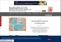Sites similar to ssir.org