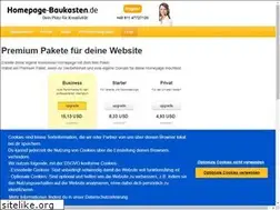 Sites similar to ssl.homepage-baukasten.de