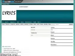 Sites similar to sslyrics.blogspot.com