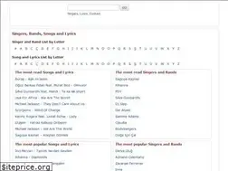 Sites similar to sslyrics.com