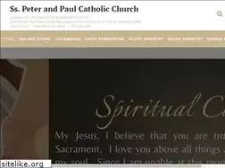 Sites similar to sspeterandpaul.com