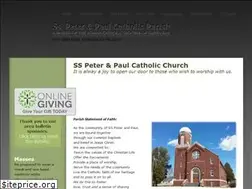 Sites similar to sspeterpaulsb.org