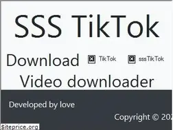 Sites similar to ssstiktok.cc