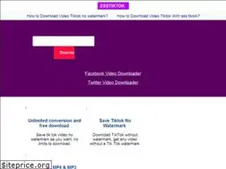 Sites similar to ssstiktok.tools