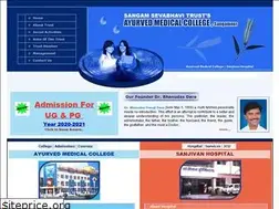 Sites similar to sstayurvedcollege.com