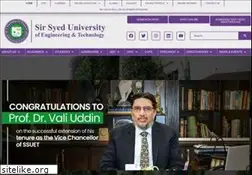 Sites similar to ssuet.edu.pk