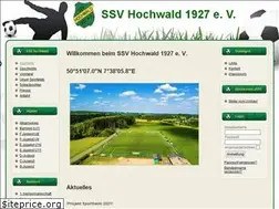 Sites similar to ssv-hochwald.de