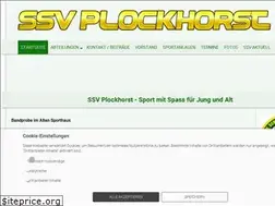 Sites similar to ssvplockhorst.de