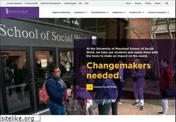 Sites similar to ssw.umaryland.edu