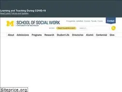 Sites similar to ssw.umich.edu