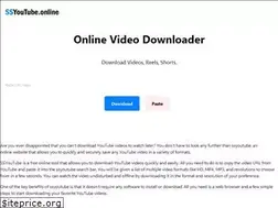 Sites similar to ssyoutube.online