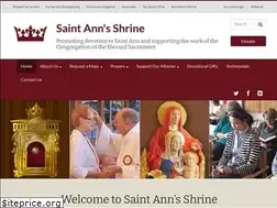 Sites similar to st-ann-shrine.org