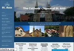 Sites similar to st-ann.org