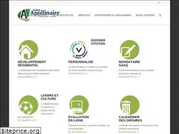 Sites similar to st-apollinaire.com