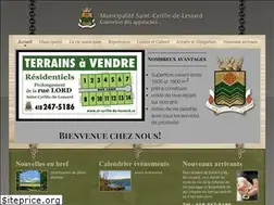Sites similar to st-cyrille-de-lessard.ca