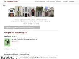 Sites similar to st-laurentius-erfurt.de