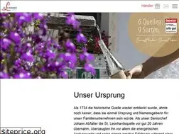 Sites similar to st-leonhards-quellen.de