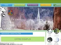 Sites similar to st-pacome.ca