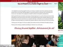 Sites similar to st-paulshigh.net