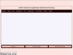 Sites similar to staat-kirche-forschung.de