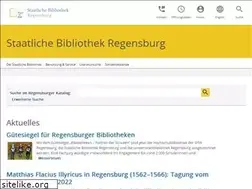Sites similar to staatliche-bibliothek-regensburg.de