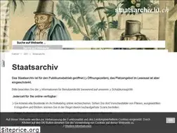 Sites similar to staatsarchiv.lu.ch