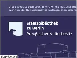 Sites similar to staatsbibliothek-berlin.de