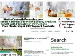 Sites similar to stablecosmeticformulas.com
