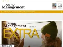 Sites similar to stablemanagement.com