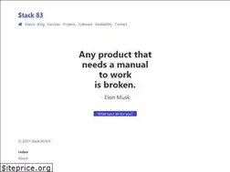 Sites similar to stack83.com