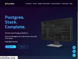 Sites similar to stackgres.io