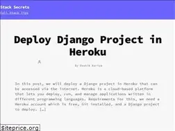 Sites similar to stacksecrets.com