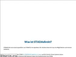 Sites similar to stadadirekt.de