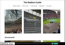 Sites similar to stadiumguide.com