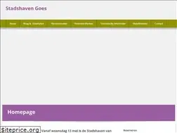 Sites similar to stadshavengoes.nl