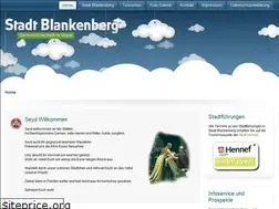 Sites similar to stadt-blankenberg.de