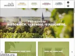 Sites similar to stadt-freinsheim.de