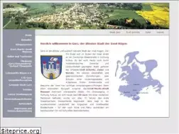 Sites similar to stadt-garz-ruegen.de