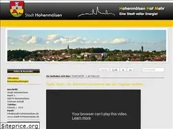 Sites similar to stadt-hohenmoelsen.de